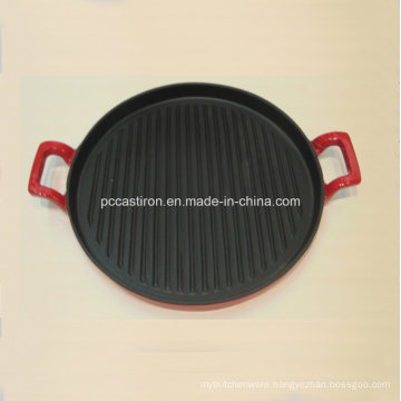 Round Cast Iron Griddle for Steak